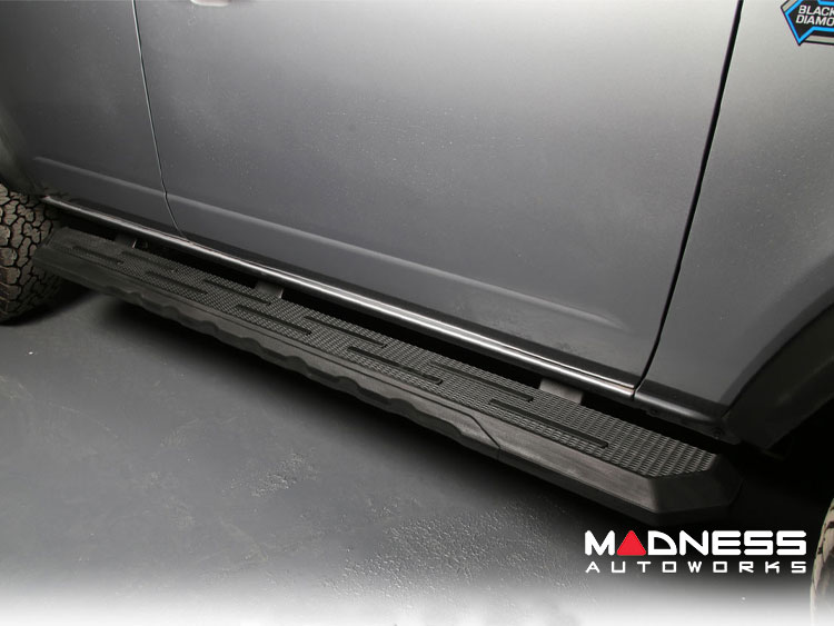 Ford Bronco Side Steps - OEM Style - 4 Door - Full Length
